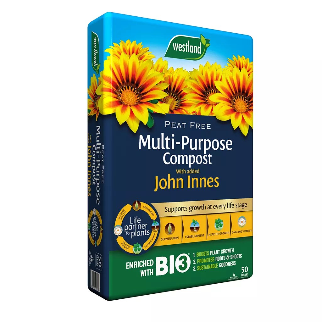 Peat Free Multi-Purpose Compost with John Innes - 50 litres